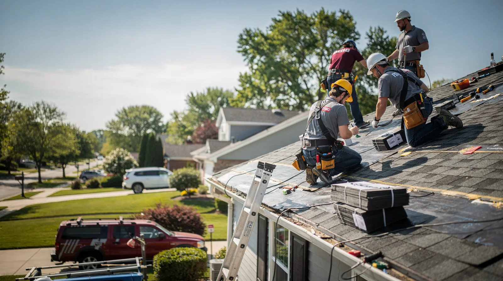Roof Repair in Woodworth, ND around you